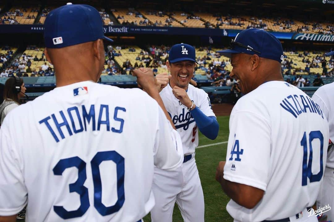 Los Angeles Dodgersさんのインスタグラム写真 - (Los Angeles DodgersInstagram)「Another #DodgersAlumni Game in the books!」6月2日 10時23分 - dodgers