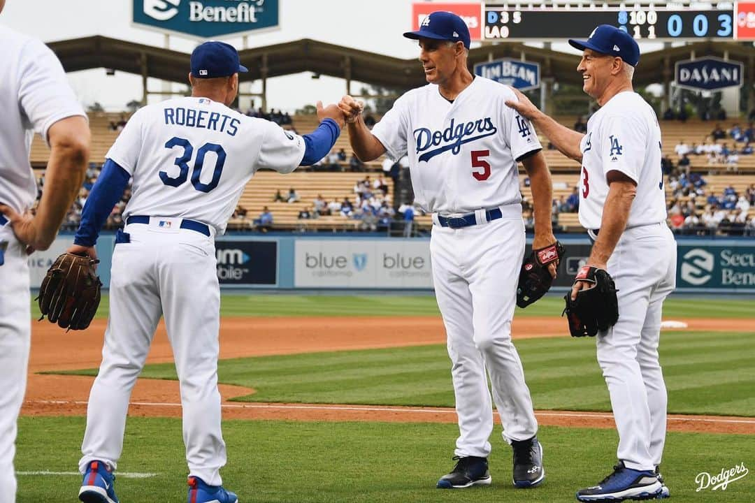 Los Angeles Dodgersさんのインスタグラム写真 - (Los Angeles DodgersInstagram)「Another #DodgersAlumni Game in the books!」6月2日 10時23分 - dodgers