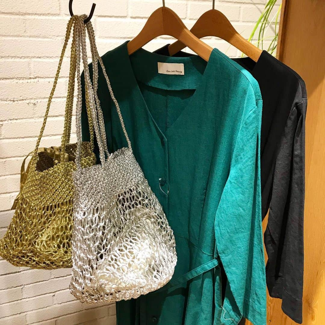 green label relaxing 自由が丘店さんのインスタグラム写真 - (green label relaxing 自由が丘店Instagram)「【WOMENS】NEW ARRIVAL‼︎‼︎ linen 2way one-piece 3626-199-2309 ¥9900+tax beige/green/navy . ☎︎03-5731-8531  #unitedarrows  #ユナイテッドアローズ #greenlabelrelaxing #グリーンレーベルリラクシング  #jiyugaoka#自由が丘 #linen#onepiece #meshbag#the bagmati #greenlabelrelaxingWOMENS #19SS」6月2日 11時34分 - glr_jiyugaoka