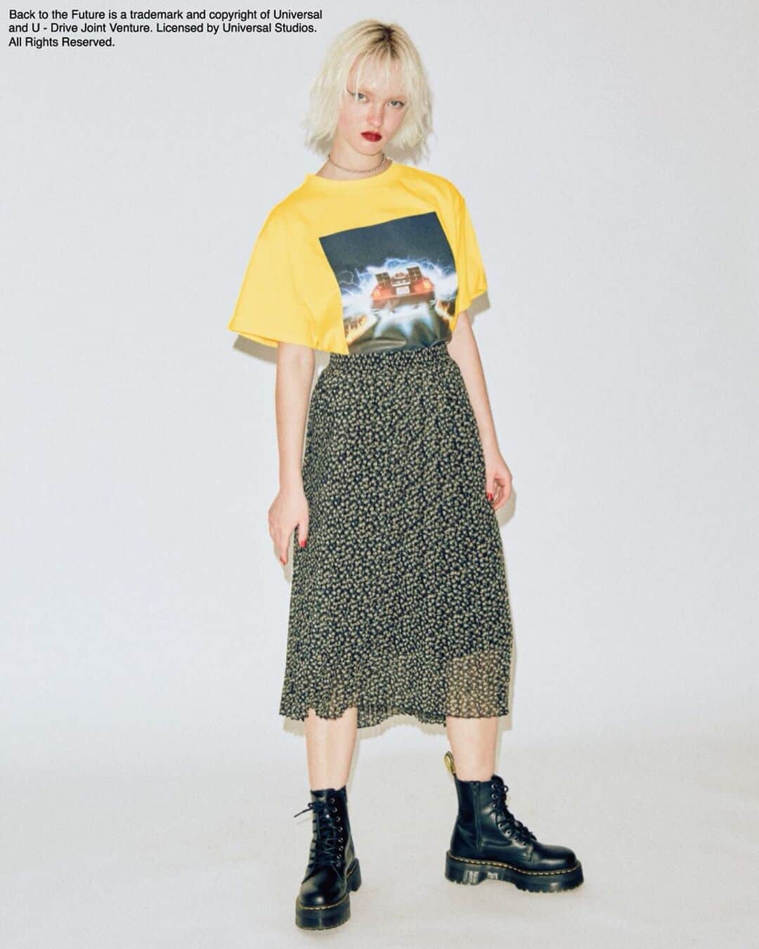jouetieさんのインスタグラム写真 - (jouetieInstagram)「. 【NEW ARRIVAL】 . ▼skirt プリーツアシメスカート ¥5,400(tax in) BLK/MNT/MIX/D.MIX . ▼t-shirts ＜PRE ORDER＞ バックトゥザフューチャーT ¥7,560(tax in) O.WHT/BLK/YEL . 5/31(FRI)〜6/6(THU) SUMMER PRE ORDER ITEM に使える\1,000 OFF COUPON配布中♡ クーポンコード：JT_0531PRE . @jouetie_official  TOPページURLからチェック✔️ 商品詳細は画像をタップ🛒📌 . #jouetie #jouetie2019ss #jouetie_ootd #fashion #summer #street #mixstyle #ジュエティ」6月2日 11時40分 - jouetie_official