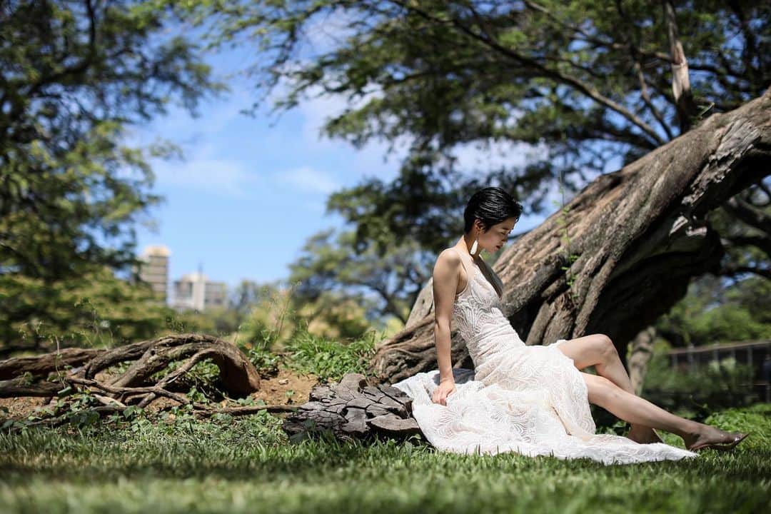 宮城舞さんのインスタグラム写真 - (宮城舞Instagram)「@keicophoto の写真本当に ステキでした😭🌴♥️ @betterhalf_hawaii のチームは オシャレにとってくれます💕 #betterhalf_hawaii  #hawaii  #weddingphoto」6月2日 12時14分 - mai_miyagi