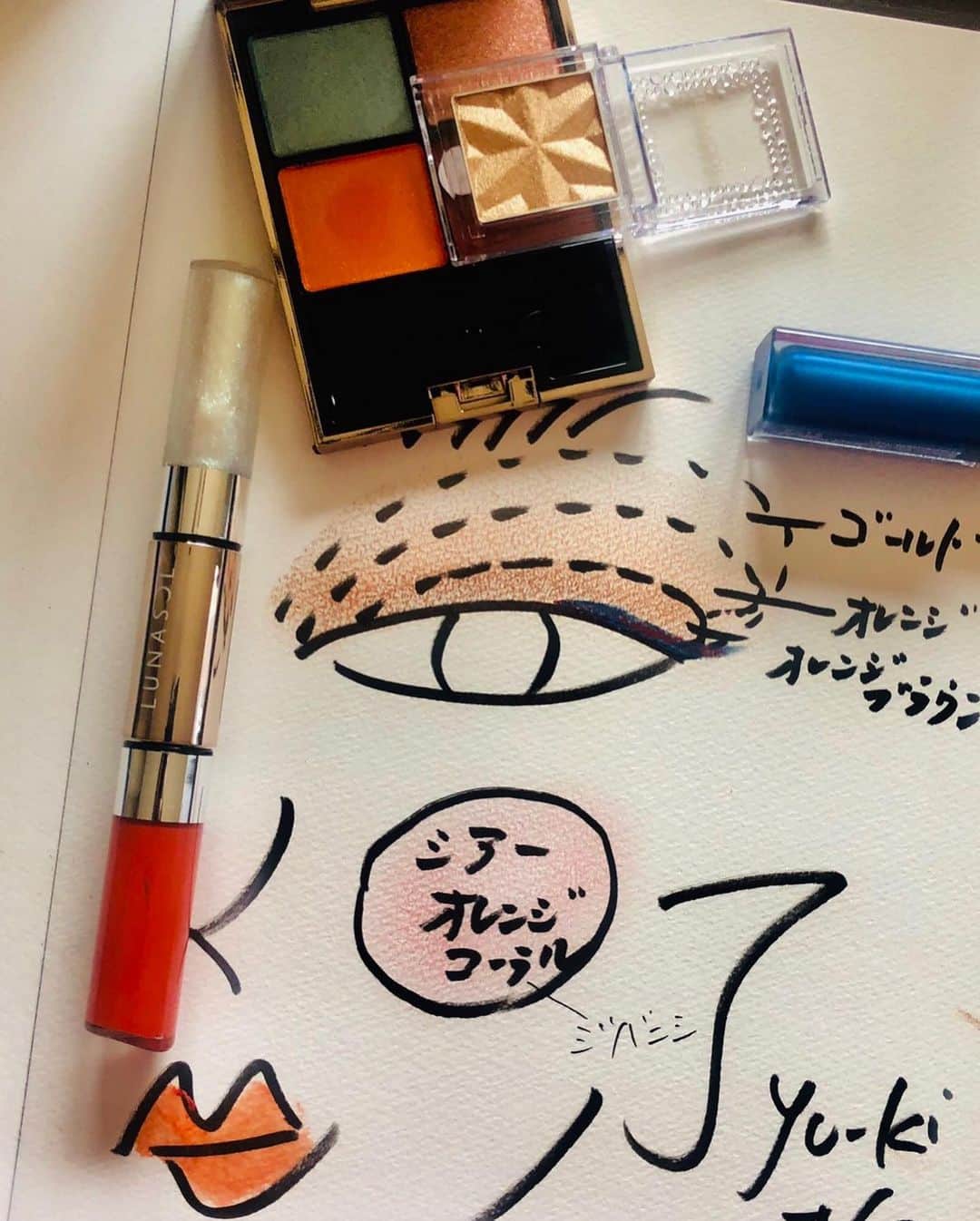 YU-KIさんのインスタグラム写真 - (YU-KIInstagram)「KOOちゃんと野外LIVE。🎤🎧 今日のメイクは💄こんなかんじ。 #trf #trfyuuki #makeup #cosmetics」6月2日 12時34分 - yuuki.trf.1912