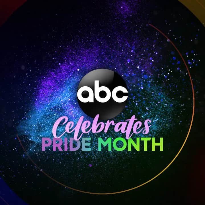 アメリカン・ブロードキャスティング・カンパニーのインスタグラム：「Be Free. Be Real. Be Proud. Because #LoveIsLove. ❤️ Celebrate #Pride with ABC!」