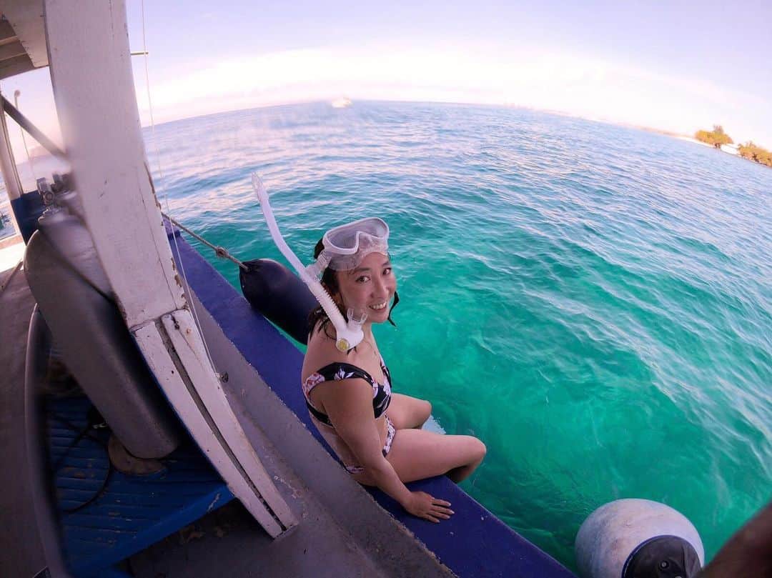 金子藍さんのインスタグラム写真 - (金子藍Instagram)「今日はもっと綺麗なところ潜りたい . #gopro #goprojp #シュノーケル #シュノーケリング #surftrip #魚 #roxy #roxyjapan #ロキシー #maldives #gull #サーフィン」6月2日 13時57分 - aikaneko_surf