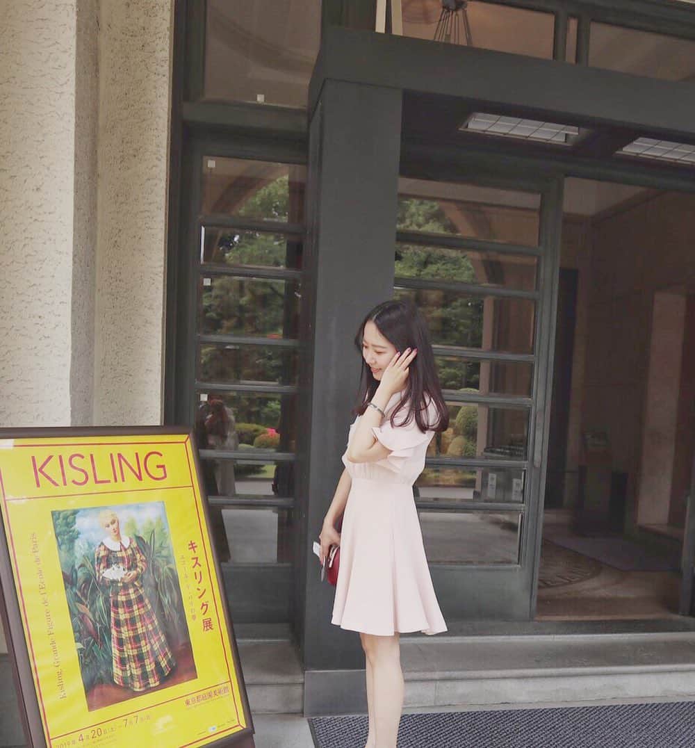 名取稚菜さんのインスタグラム写真 - (名取稚菜Instagram)「. 🌼🌼🌼🌼🌼🌼 🌼  KISLING展 🌼 🌼🌼🌼🌼🌼🌼 . . . #kisling #キスリング #キスリング展 #東京庭園美術館」6月2日 14時46分 - wakana_1995