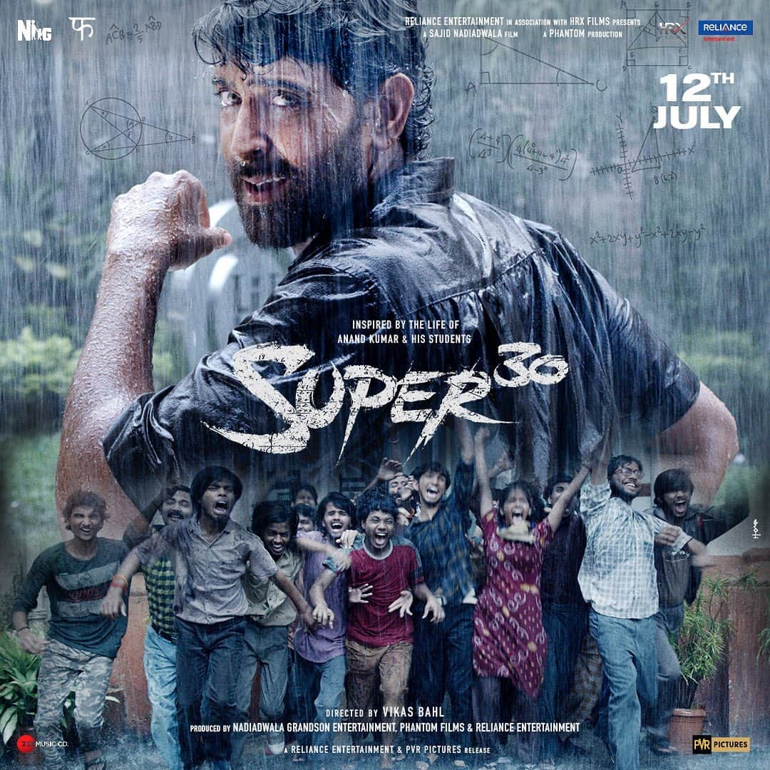 リティク・ローシャンさんのインスタグラム写真 - (リティク・ローシャンInstagram)「Haqdaar bano!  #Super30Trailer coming on June 4. @mrunalofficial2016 @nandishsandhu ‬@theamitsadh ‪#AnandKumar @sarkarshibasish #SajidNadiadwala @reliance.entertainment @nadiadwalagrandson @pvrpictures @super30film @zeemusiccompany」6月2日 15時39分 - hrithikroshan