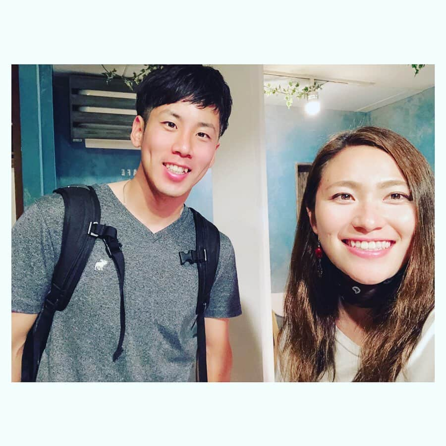 永井葉月さんのインスタグラム写真 - (永井葉月Instagram)「_________________________________________ It was great time yesterday😊 Thank you so much Athletes⚽️🏑🏉🧘‍♀️🤽‍♀️🤺🎽 昨日は @kana0412.sss さんが開催てくださった "第2回アスリート交流会イベント" に参加してきました✨ まずはピラティスから始まり フェンシングの道具に触れたり 色んな競技をされている皆さんと スポーツならではの話が出来たり 本当に楽しい時間を過ごさせて頂きました✨ でも、皆さんが1番に共通する事は "スポーツが好き"って事ですかね？ 沢山の刺激を頂けたので 私もこれからもっと頑張ります💪 本当にありがとうございました🙇‍♀️ #athletes  #人との繋がり #出会い  #アスリート交流会  #MKCAFE #鶏カツ」6月2日 15時55分 - hazuki815hazuki