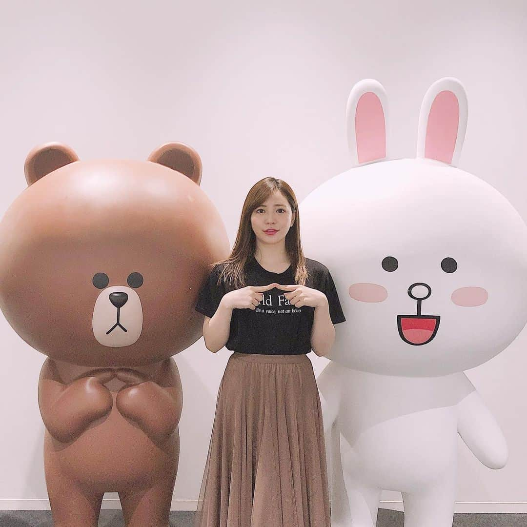 河西智美さんのインスタグラム写真 - (河西智美Instagram)「LINE🐻🐹🐰」6月2日 16時18分 - chiyu3u