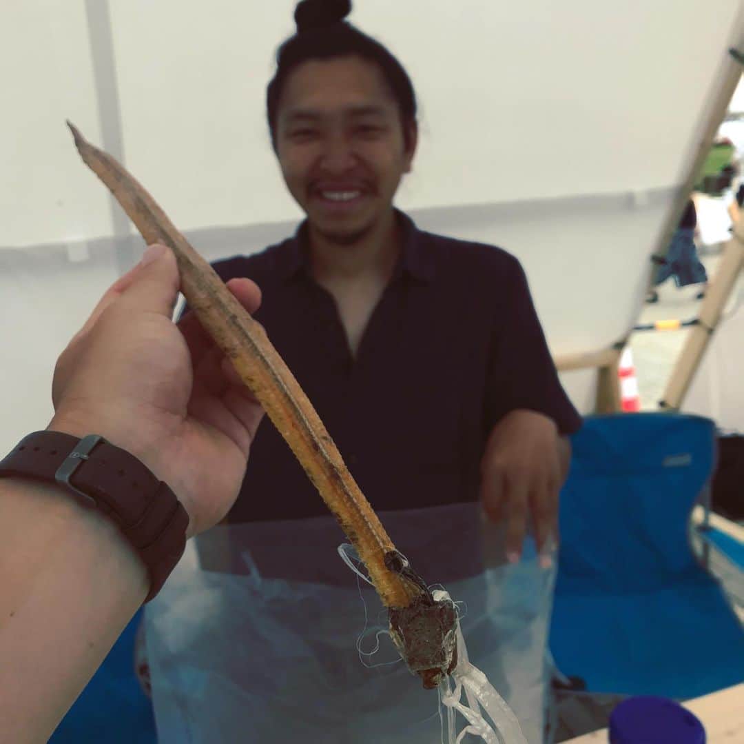 井手大介のインスタグラム：「山伏さんから生まれて初めてマムシを買ってみた。一匹買い。さあ効くのだろうか。楽しみです。」