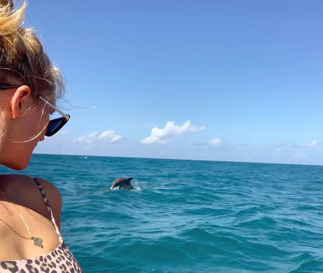 トニ・ガーンさんのインスタグラム写真 - (トニ・ガーンInstagram)「Tanks for da photobomb🐬💙✌🏼🇯🇲」6月3日 3時41分 - tonigarrn