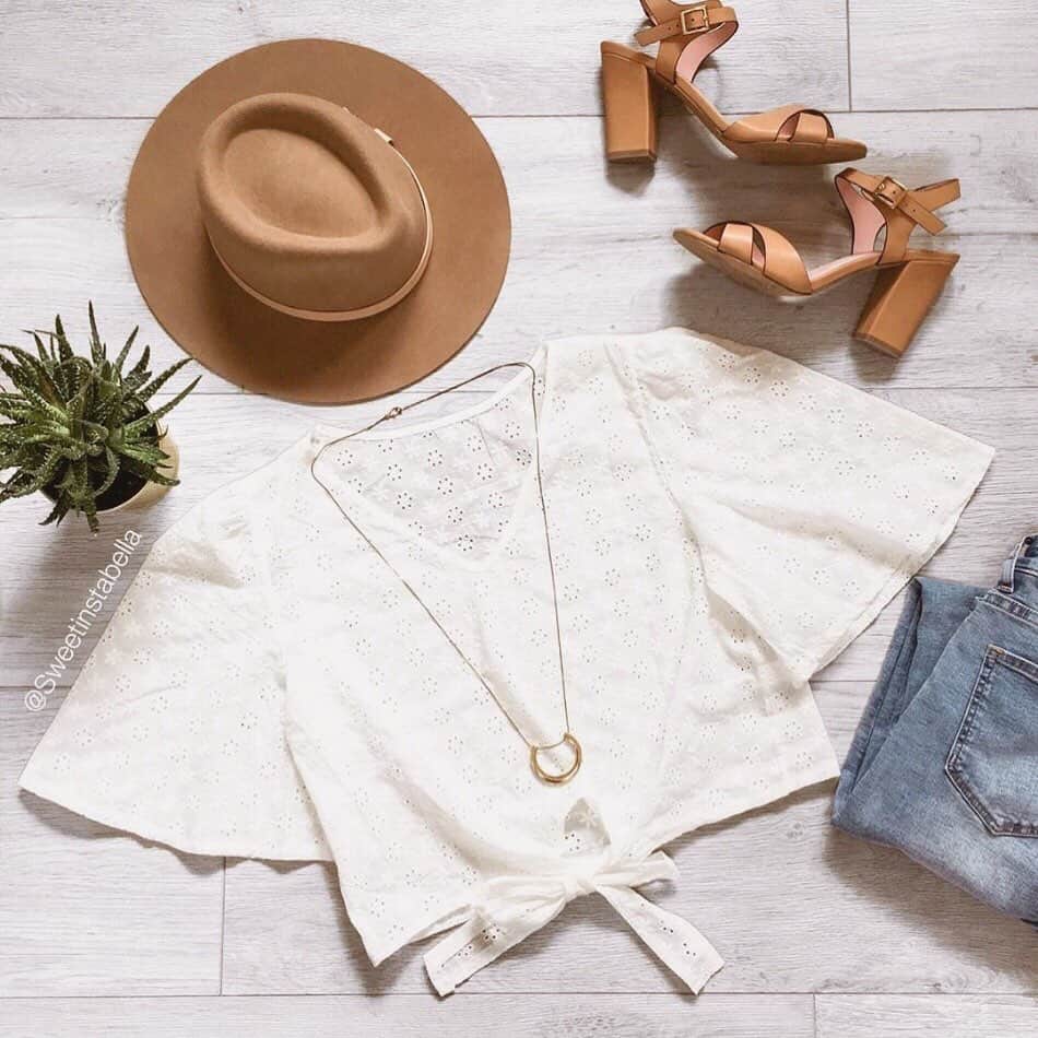 SHEINさんのインスタグラム写真 - (SHEINInstagram)「Sunday style inspiration from @sweetinstabella 🔍Search:703202 🔗Link in bio. #SHEIN#SHEINstyle #OOTD #SHEINOOTD #SHEINss2019 #blouse」6月2日 18時59分 - sheinofficial