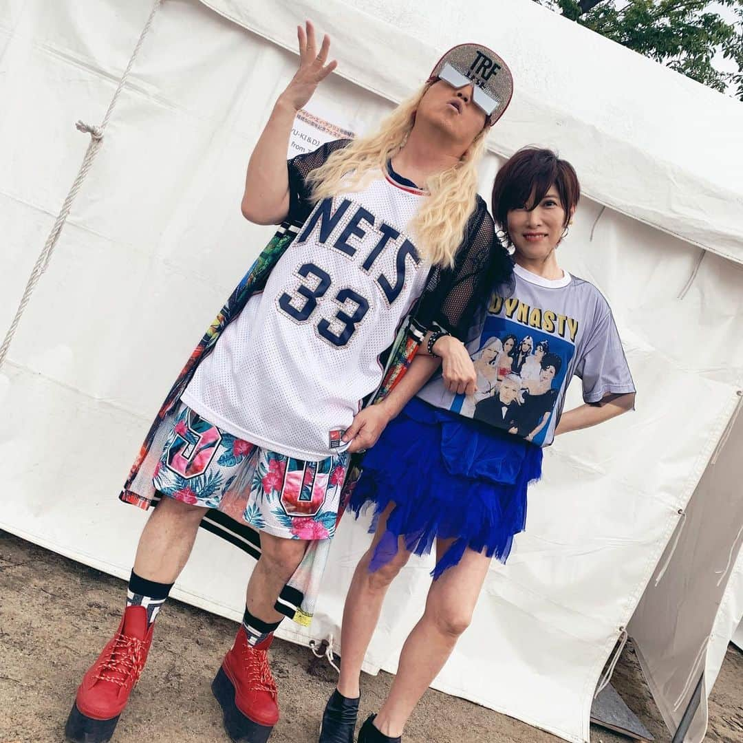 YU-KIさんのインスタグラム写真 - (YU-KIInstagram)「#dapump  のみんなと。😊 YU-KI+ DJkOOは新加入メンバー。ww #trf #dapump #trfyuuki  #live」6月2日 19時12分 - yuuki.trf.1912