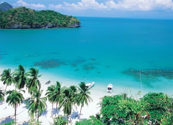 タイ国政府観光庁さんのインスタグラム写真 - (タイ国政府観光庁Instagram)「今月はタイ南部のリゾートアイランド、サムイ島に注目🏝﻿ ﻿ サムイ島はココナッツ林で覆われていることから「ココナッツアイランド」の異名をとるタイで３番目に大きな島。タイのリゾート地の中でも、大人のリゾートステイを楽しめる洗練されたディスティネーションです🥂﻿ ﻿ 「ザ リッツ カールトン」や「コンラッド」、「W」など世界的なラグジュアリーホテルブランドが数多く進出していることから、ホテルの選択肢が多いのも特徴✨﻿ ﻿ サムイ島沖には、手つかずの自然が残り、美しい海を求めてアイランドホッピングするのもおすすめのアクティビティ。周辺には、フルムーンパーティーでおなじみのパンガン島や、タイ屈指のダイビングスポットを擁するタオ島などの離島も点在しています🐠﻿ ﻿ サムイ島までは、バンコク・スワンナプーム国際空港から飛行機で約１時間20分✈️﻿ ﻿ #タイ #サムイ #サムイ島 #タイビーチ #タイリゾート #南の島 #リゾート #ビーチ #こんなタイ知らなかった #もっと知りタイ #タイ旅行 #サムイ旅行 #旅好きな人と繋がりたい #旅行好きな人と繋がりたい #海好きな人と繋がりたい #thailand #samui #kohsamui #thaibeach #instabeach #thairesort #amazingthailand #thailandtravel #thailandtrip #thai #thaistagram #lovethailand」6月2日 19時06分 - amazingthailandjp