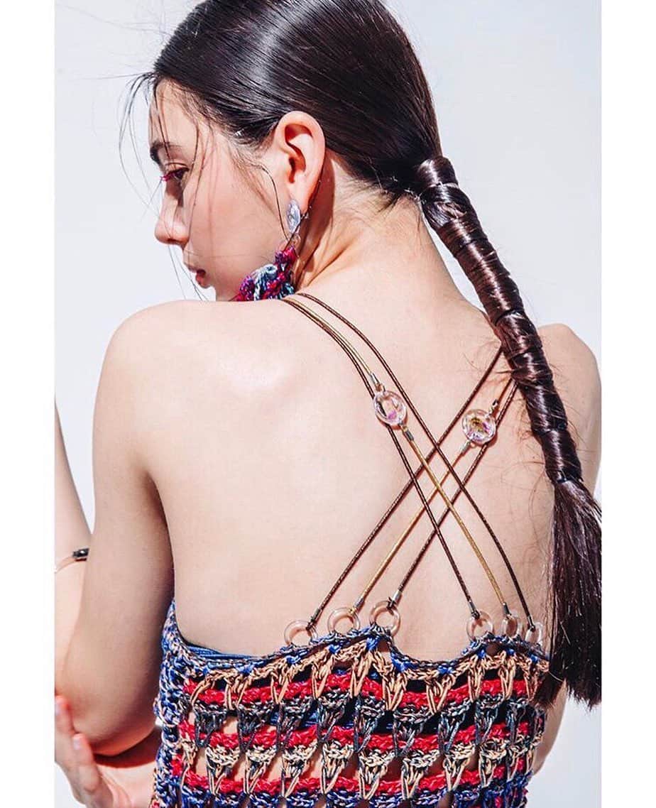 芽朗さんのインスタグラム写真 - (芽朗Instagram)「６月はじめのお知らせは 6/14-6/20  Double pop up shop in @iaaam_matsuyama  にてan/eddy × mellowのコラボ"unfinished" から 🍉. an/eddy × @endvintage の贅沢なコラボ"FLY" と共演も出来てとても嬉しいです！ (素晴らしい作品たちの情報は是非 @knitchihiro  ちゃんの投稿から🙆‍♀️) どうぞよろしくお願いします🌈  #aneddy#endvintage #愛媛 #mellowfukushima#desin#fashion#art#accessory」6月2日 19時09分 - mellowfukushima