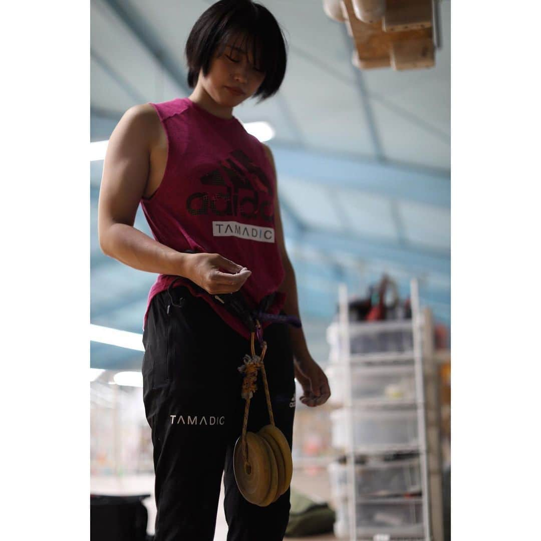 大場美和さんのインスタグラム写真 - (大場美和Instagram)「トレーニングのシーズン！ #climbing #training 📸 @ikukoserata」6月2日 19時57分 - miwa_oba