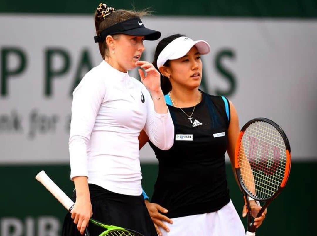 加藤未唯さんのインスタグラム写真 - (加藤未唯Instagram)「Thanks for playing @stormcsanders at @rolandgarros ❤️ Unfortunately we lost but it was a good tournament. See you next year🇫🇷👋🏻」6月2日 20時53分 - miyukato1121