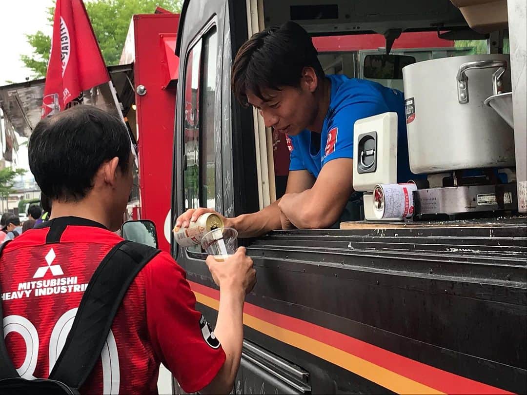長澤和輝のインスタグラム：「REDS Festa⚪️🔴⚫️ #浦和レッズ  #jleague  #urawareds」