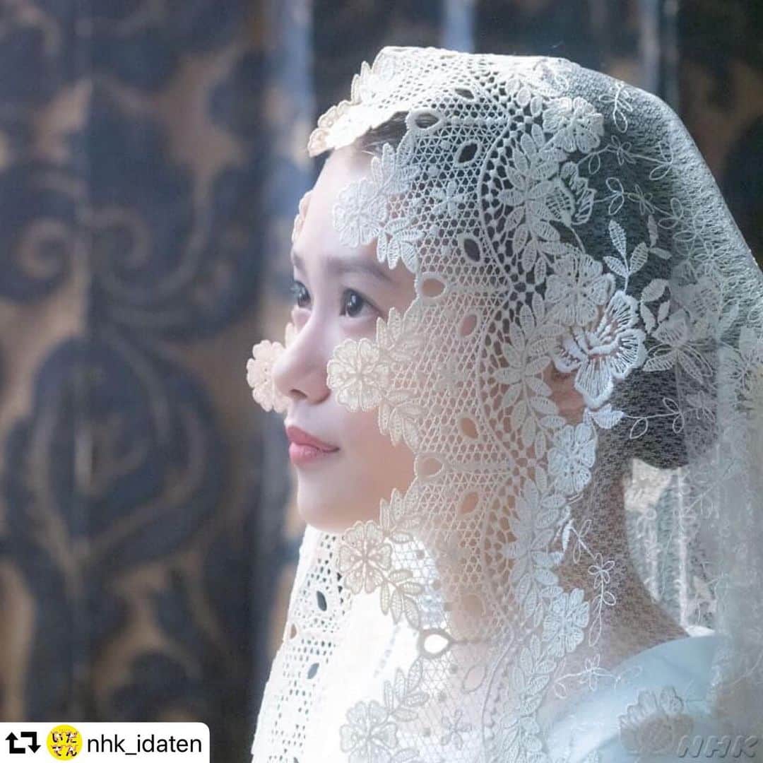 杉咲花のインスタグラム：「シマさん、どうかお幸せに。 そんな気持ちになった今夜のいだてんでした。 観てくださったみなさん、 ありがとうございます💠」