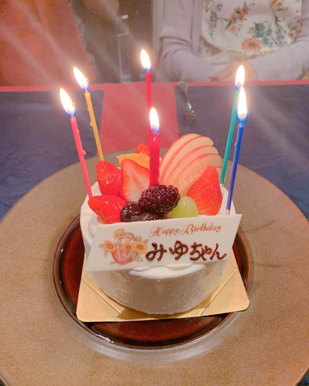 本田望結さんのインスタグラム写真 - (本田望結Instagram)「✨✨ ・ ・ 今日は家族が誕生日のお祝いをしてくれました🎂 本当に嬉しかった。ありがとう☺︎ ・ 笑いすぎてお腹が痛いよぉ〜😝」6月2日 22時28分 - miyu_honda_official