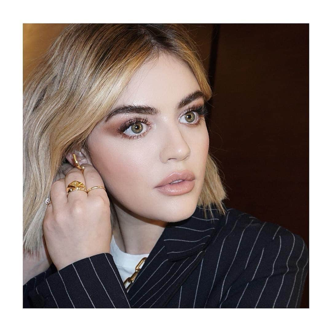 パット・マグラスさんのインスタグラム写真 - (パット・マグラスInstagram)「The LUSCIOUS @lucyhale in the #EYEdols Eye Shadow Singles shade ‘ROSE VENUS’ by MAJOR #MUA @jennakristina ⚡️⚡️⚡️ Explore 17 shades and three tempting textures now at PATMcGRATH.COM.」6月2日 23時00分 - patmcgrathreal