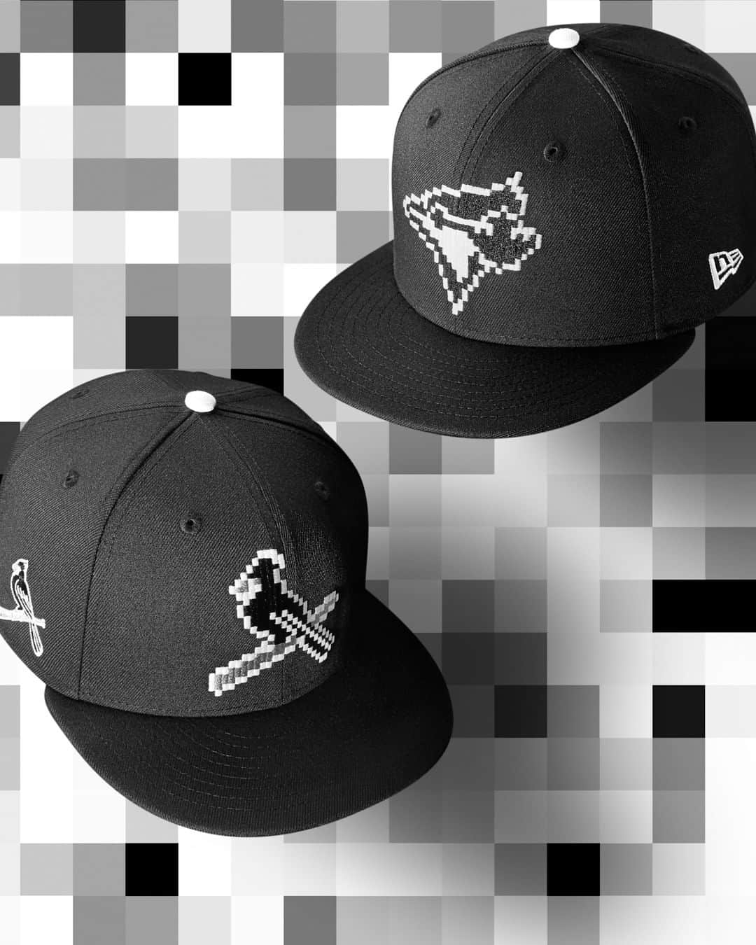 ニューエラ・キャップのインスタグラム：「Get digital with the MLB Pixel #59FIFTY Fitted Collection. Select MLB teams at neweracap.com」