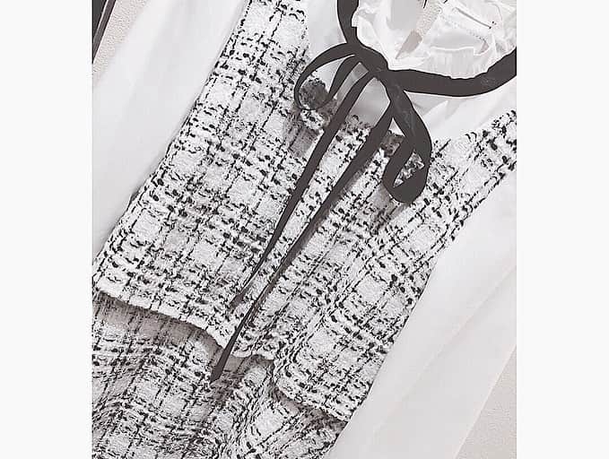 熊崎晴香さんのインスタグラム写真 - (熊崎晴香Instagram)「リボンって可愛いよね🎀  #衣装 #リボン #チェック #ribbon #cute」6月2日 23時36分 - kumakuma9810