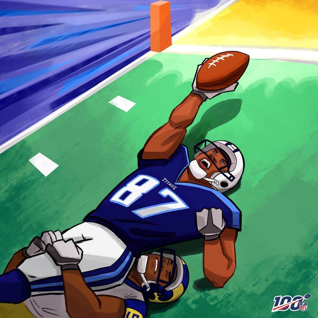 NFLさんのインスタグラム写真 - (NFLInstagram)「Throughout the countdown to #NFL100, we’re illustrating some of the most iconic moments in NFL history. First up: The Tackle! SWIPE to watch the game-saving play from SBXXXIV.」6月3日 0時04分 - nfl