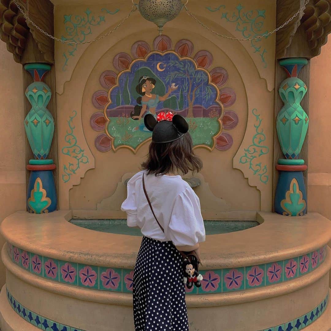 前田亜美のインスタグラム：「#Disney #ディズニーコーデ」