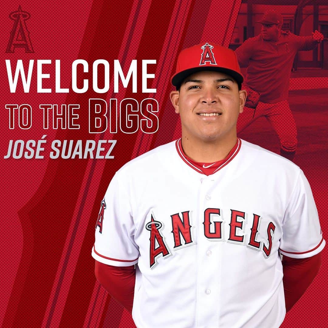 ロサンゼルス・エンゼルス・オブ・アナハイムさんのインスタグラム写真 - (ロサンゼルス・エンゼルス・オブ・アナハイムInstagram)「OFFICIAL: Welcome to the bigs, José Suarez!」6月3日 2時19分 - angels