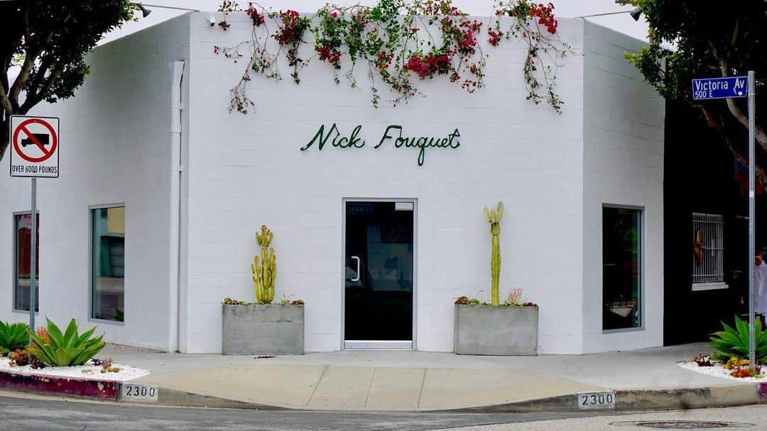 Nick Fouquetのインスタグラム：「🌵In so much gratitude right now. It has been a beautiful journey filled with so many emotions. I wouldn’t change it for anything. I followed my passion to create, and feel blessed each day  to do what I LOVE. I can’t thank enough my team and the people who have helped me along the way, “you know who u are.” I’m in disbelief to be able to come back to the street where I started 6 years ago. A journey filled with blood, sweat and tears. This has been a dream come true, and is just the beginning. 🌵」