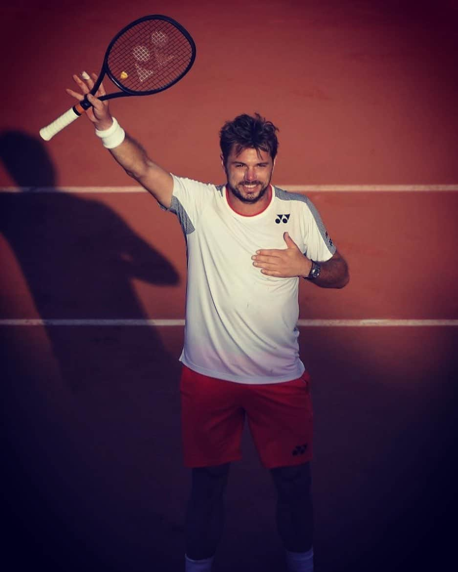 スタニスラス・ワウリンカさんのインスタグラム写真 - (スタニスラス・ワウリンカInstagram)「Paris je t’🧡 !」6月3日 5時23分 - stanwawrinka85