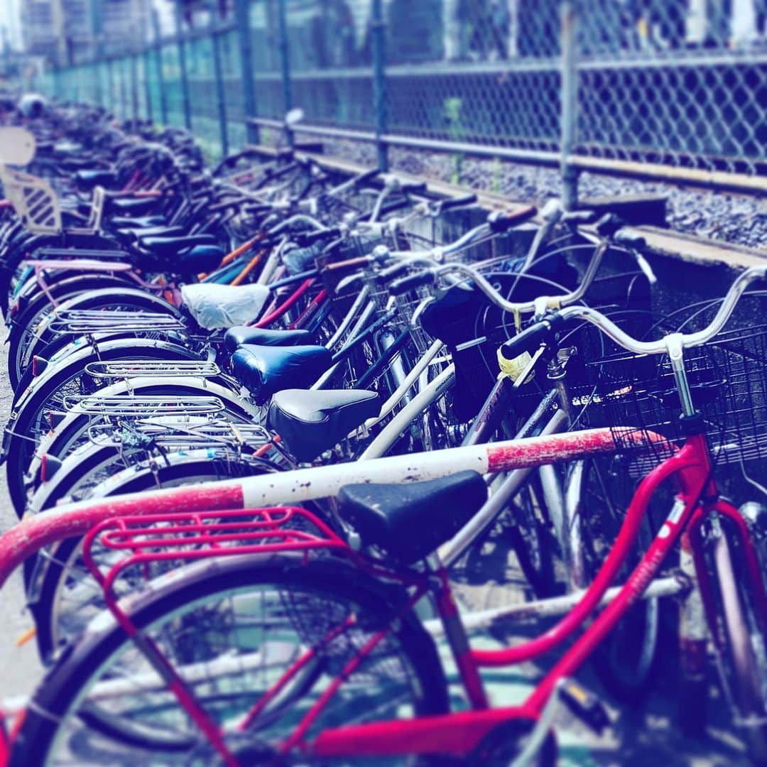 中野敬久さんのインスタグラム写真 - (中野敬久Instagram)「#自転車 #自転車置場 #駅 #bicycle #station」6月3日 8時17分 - hirohisanakano