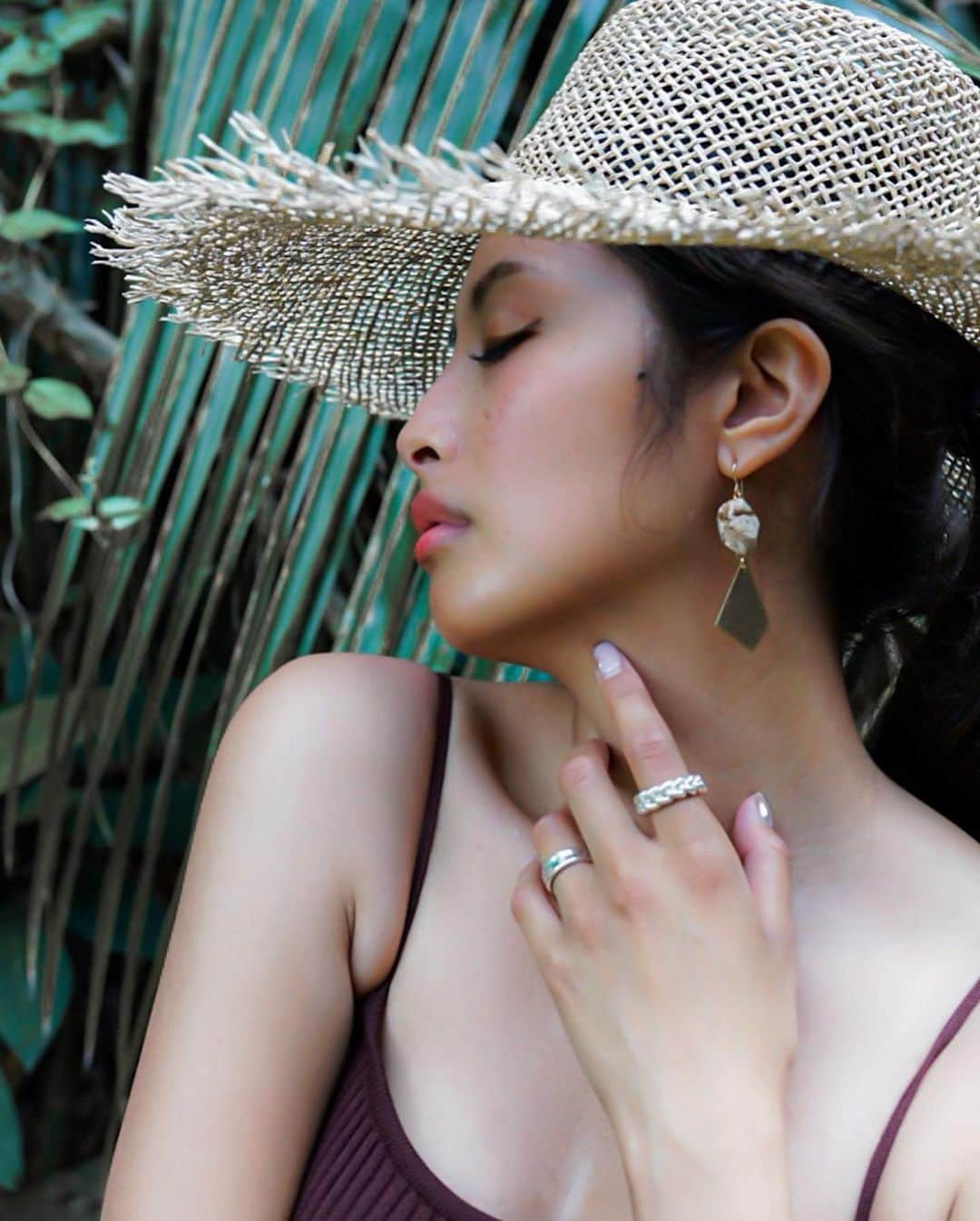 島野ミキさんのインスタグラム写真 - (島野ミキInstagram)「・ ・ Swimwear… @70park_official  hat… @esutoreja earrings… @satomiakane × @esutoreja_jewelry  コラボjewelry❤︎可愛くて合わせやすてお気に入り (˃̵ᴗ˂̵) ・ ・ #guam#ヒルトングアム#hiltonguam﻿#cocopalmgardenbeach#tabinikkireiwa  #プレミアホテルグループ#premierhotelgroup #guam #水着#ootd#swimwear #model#fashion #style#outfit#resort#Hotel#genic_mag#旅#旅行#海外旅行 #tabijyo_hotel#グアム好きな人と繋がりたい#弾丸トラベラー#genic_guam#グアム旅行#esutoreja#里見茜コラボ#里見茜#jewelry#pierce」6月3日 8時43分 - miki_shimano