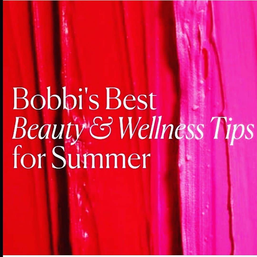 ボビー・ブラウンのインスタグラム：「Now up on justbobbi.com  link in bio」