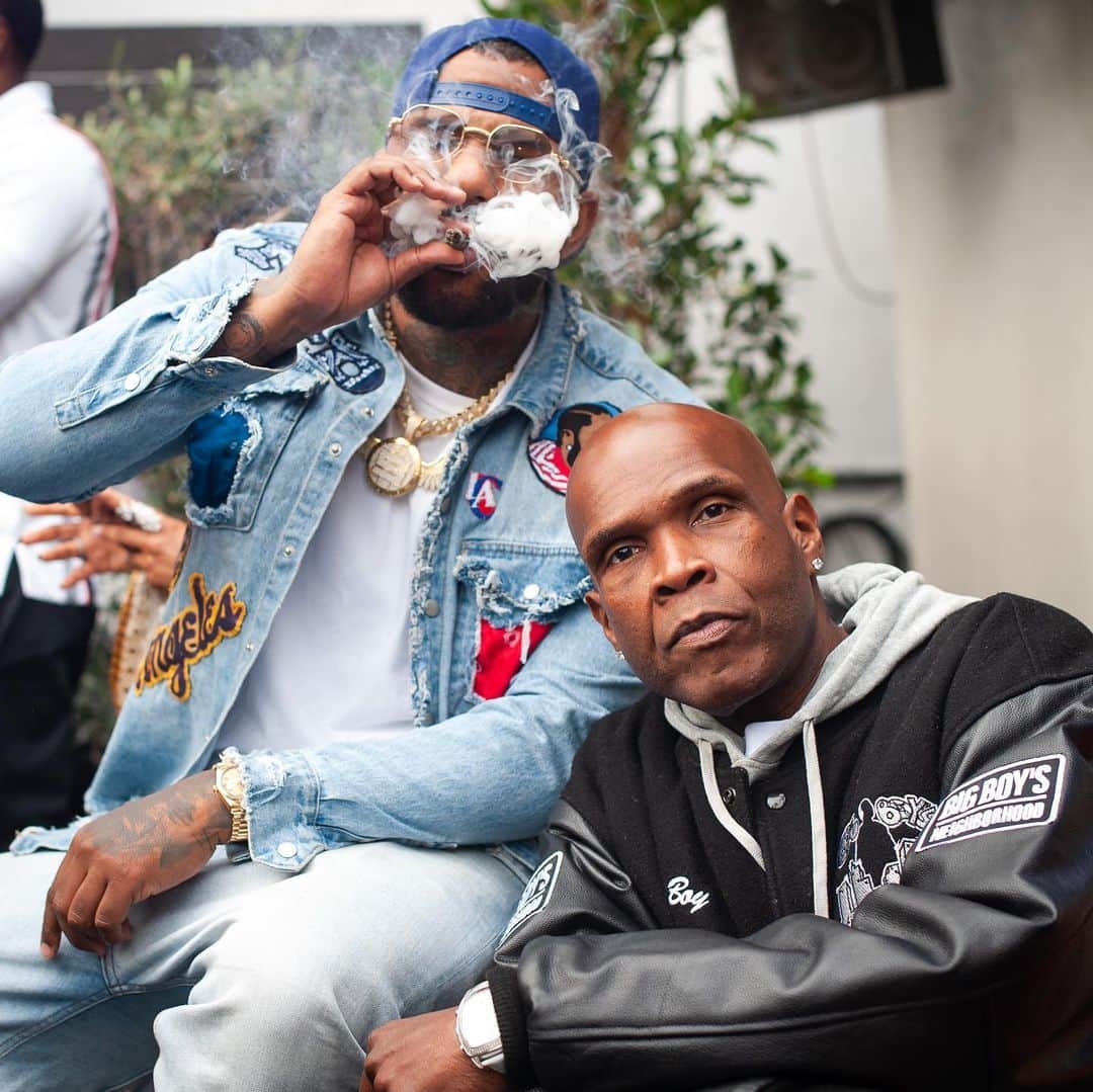 ゲームのインスタグラム：「My ace. @bigboy #TheVoiceOfLA 📸 @jamilnotjamal #Prolific #TMC 🏁」