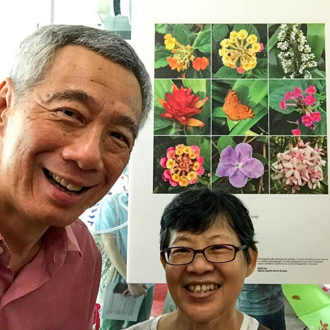 リー・シェンロンさんのインスタグラム写真 - (リー・シェンロンInstagram)「These beautiful close-up nature shots caught my eye at yesterday’s launch of TOUCHpoint@AMK 433. ⠀⠀⠀⠀⠀⠀⠀⠀⠀ They were taken by Violet, who had attended a class run by @touchcommunityservices on digital photography last year. She and her classmates enjoyed it so much that when the class ended, they decided to organise regular photography outings to parks around Singapore, to put what they had learnt to good use. ⠀⠀⠀⠀⠀⠀⠀⠀⠀ TOUCHpoint@AMK 433 is a community hub that helps the elderly age in place through wellness talks, health screenings, and gym training sessions. Younger residents won’t be left out, with interest-based activities (like playing the ukelele :) ) and sessions to train residents to help seniors. Residents can also contact government agencies such as @ltasg, HDB, and @singaporepoliceforce here. ⠀⠀⠀⠀⠀⠀⠀⠀⠀ Thank you to TOUCH Community Services and their partners for their efforts in keeping residents, young and old, happy and healthy! – LHL ⠀⠀⠀⠀⠀⠀⠀⠀⠀ (Photos by me)」6月3日 11時19分 - leehsienloong