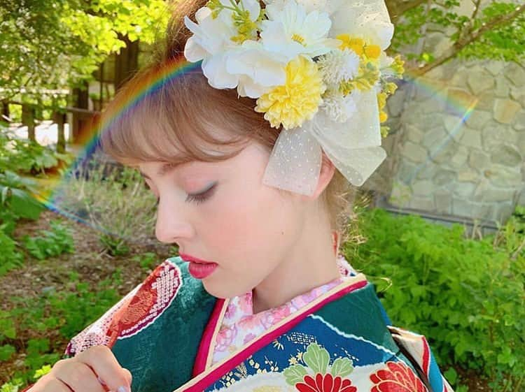 加藤ナナさんのインスタグラム写真 - (加藤ナナInstagram)「たまたま🌈！！！ #ワーォ #虹」6月3日 11時40分 - katouchan