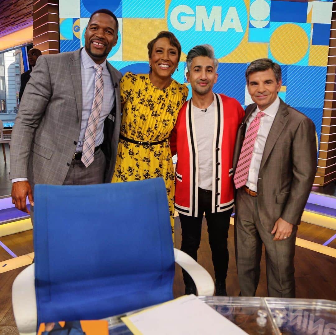 Good Morning Americaさんのインスタグラム写真 - (Good Morning AmericaInstagram)「@tanfrance told @gstephanopoulos he has great style and we’re still freaking out 😍」6月3日 22時37分 - goodmorningamerica