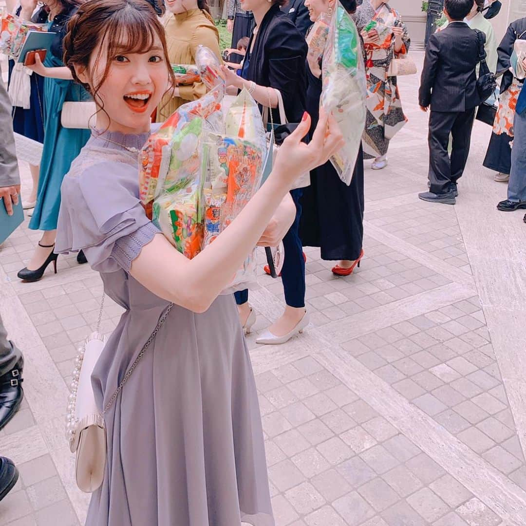 神谷るなさんのインスタグラム写真 - (神谷るなInstagram)「珍しく日曜日におやすみした！ 結婚に行ってました♡ 楽しかった〜幸せになりました〜♡ #おめでとうございます」6月3日 22時43分 - runana107