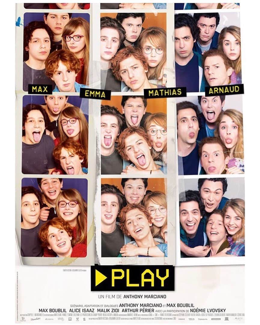 アリス・アイザズのインスタグラム：「PLAY d’Anthony Marciano le 16 octobre au cinéma. 💣💣💣」