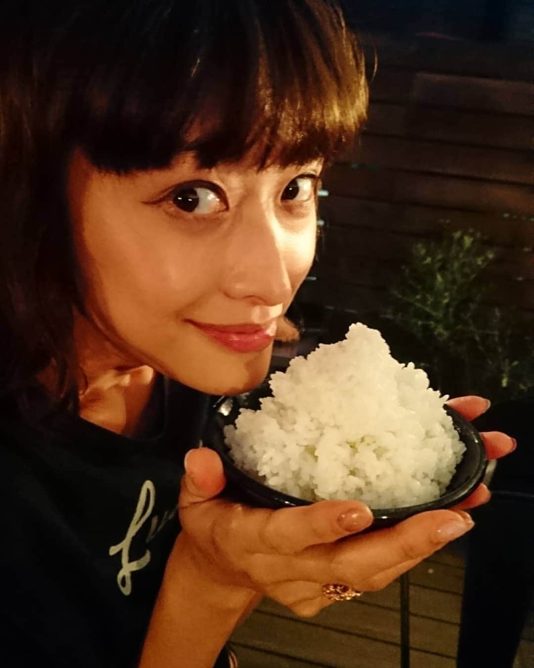 山田優さんのインスタグラム写真 - (山田優Instagram)「やはり  お米が だーーーーーーい好き❤️」6月3日 21時49分 - yu_yamada_