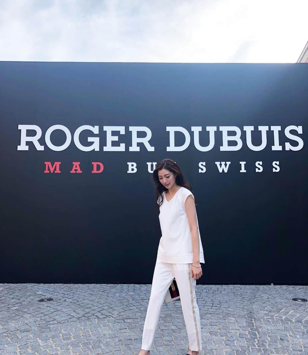 湯浅喬子さんのインスタグラム写真 - (湯浅喬子Instagram)「ROGERDUBUIS ⌚️ 、 #rogerdubuis#day#off#ootd#white」6月3日 22時27分 - kyorco