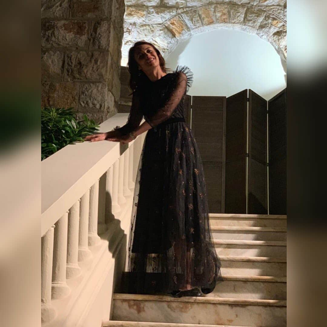 オルガ・キュリレンコさんのインスタグラム写真 - (オルガ・キュリレンコInstagram)「I went to the most beautiful wedding over the weekend. Thank you Charlotte Casiraghi of Monaco and Dimitri Rassam for having me!  Dress: @dior Jewellery: @chaumetofficial _______________________________________________________ #Wedding #LoveIsInTheAir #Monaco #CharlotteCasiraghi #dimitrirassam」6月3日 22時23分 - olgakurylenkoofficial