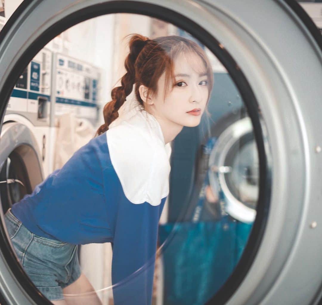 Giann Chanのインスタグラム：「ランドリーサービスは、いかがですか。  #洗濯機 #Tokyo #Ctytravelmap #東京 #freddyleck」