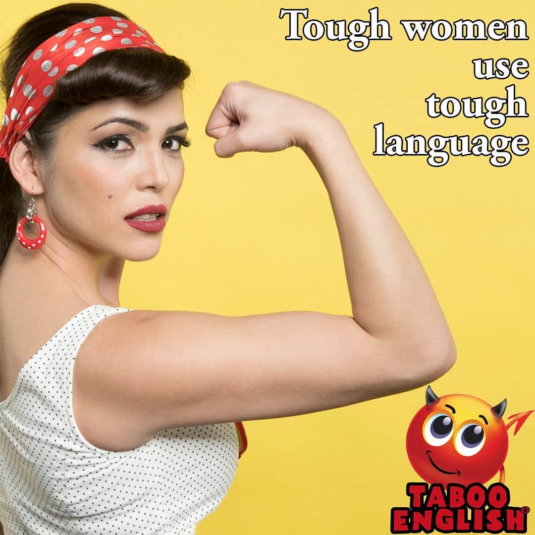 Taboo English®さんのインスタグラム写真 - (Taboo English®Instagram)「Motherfucker. 🤬Lit as fuck 🔥 🤬Badass bitches. 🤬Shitlist 🤬Fuckery 🤬 Eat a WHOLE DICK • • • • #tabooenglish #badwords #toughwoman #toughlanguage #stronglanguage #strongenglish #badass #badassbitches #eatadick #fuckery #shitlist #litaf #motherfucker #wecandoit #englishlanguage #英語 #ingles #wecandoit💪 #rosietheriveter」6月3日 14時13分 - tabooenglish