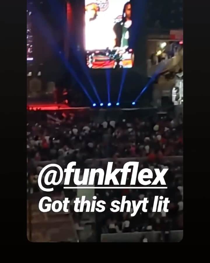 ファンクマスター・フレックスのインスタグラム：「50,000 strong! Summer Jam! FunkFlex on the set! Wow! I do this for a living!👑 @litdigitaldjs From the eyes of : @garden_state_stoner」