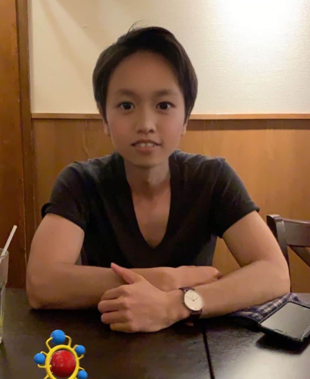 gd2dgのインスタグラム：「小学生の僕？  最近は #山崎育三郎 さんに似てると言われますが、 幼い頃はただのどんぐり君w  #snapchat」