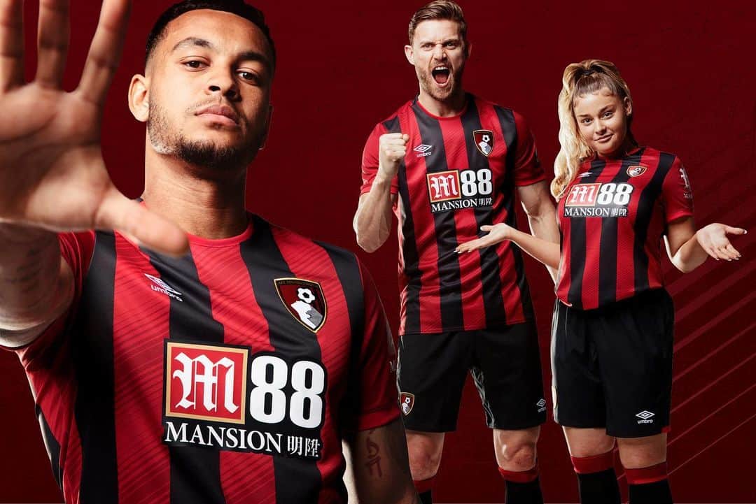 AFCボーンマスさんのインスタグラム写真 - (AFCボーンマスInstagram)「Our home kit looking 🔥🔥 #afcb 🍒」6月3日 17時25分 - afcb