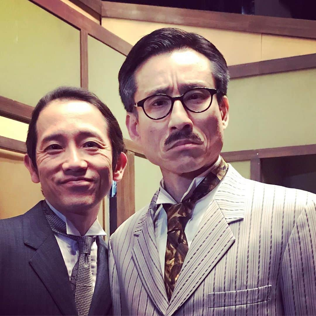 松田洋治さんのインスタグラム写真 - (松田洋治Instagram)「この なだぎさんの扮装を「お札っぽい」と言ったキャストがいたんだけど、なんか納得。」6月3日 17時59分 - youjimat