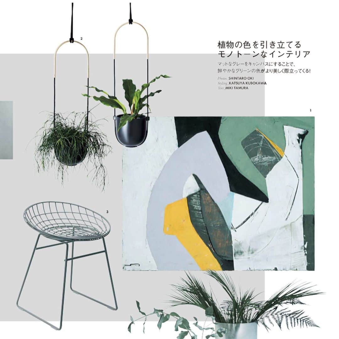 ELLE DECOR JAPANさんのインスタグラム写真 - (ELLE DECOR JAPANInstagram)「inspiring gray × green room ideas. - from the new issue “THE POWER OF PLANTS” ・ 最新号【#植物空間術】では、植物を飾るクリエーターたちの自宅と、そのスタイリングアイデアを紹介。 ミニマルなグレーを背景に、植物のフレッシュな色を楽しむこの家は、ローマ市内でギャラリーを開くクリエーターカップルの邸宅。 ・ ・ photos : ALBERTO STRADA (1,2), SHINTARO OKI(3,4). realization & styling : ROSARIA ZUCCONI(1,2), DORIANA TORRIERO(1,2), KATSUYA KUBOKAWA (3,4) ・ #elledecor #elledecorjapan #エルデコ #建築 #インテリア #デザイン #植物のある暮らし #グリーンのある暮らし #グリーンのある生活 #designlover #botanicallife #botanicalhome #botanical」6月3日 19時16分 - elledecorjapan